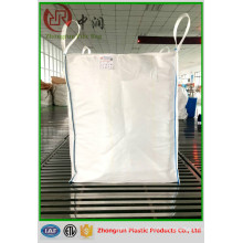 Hebei fabrication 1 tonne 1,5 tonnes super sacs pour le ciment, le sucre, le riz, le bois de chauffage, sac jumbo PP pour le grain, engrais organique